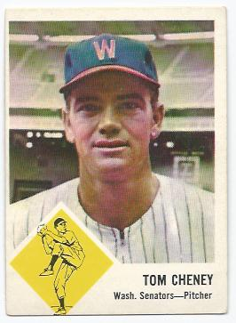 1963 Fleer #27 Tom Cheney