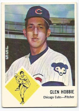 1963 Fleer #31 Glen Hobbie
