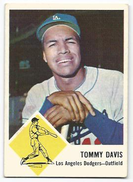 1963 Fleer #40 Tommy Davis