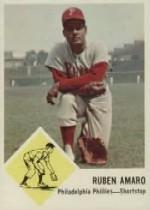 1963 Fleer #50 Ruben Amaro