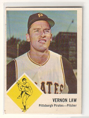 1963 Fleer #58 Vern Law