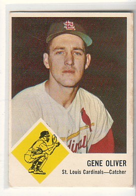 1963 Fleer #62 Gene Oliver