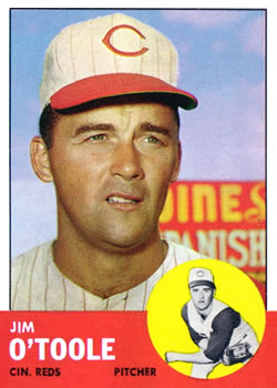 1963 Topps #70 Jim O'Toole