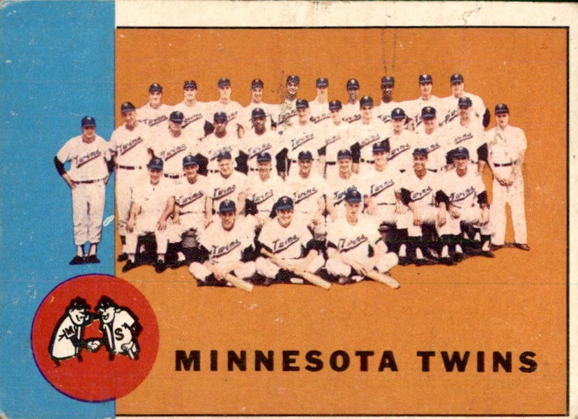 1963 Topps #162 Minnesota Twins TC