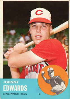1963 Topps #178 Johnny Edwards
