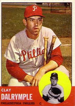 1963 Topps #192 Clay Dalrymple