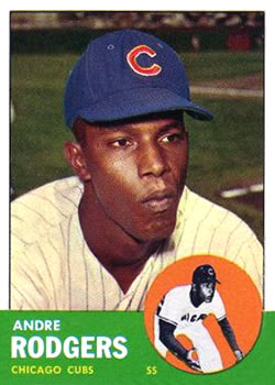 1963 Topps #193 Andre Rodgers