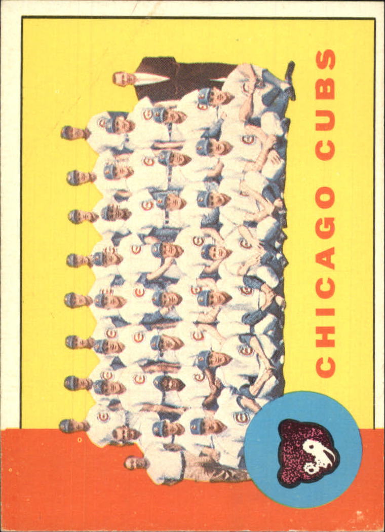 1963 Topps #222 Chicago Cubs TC