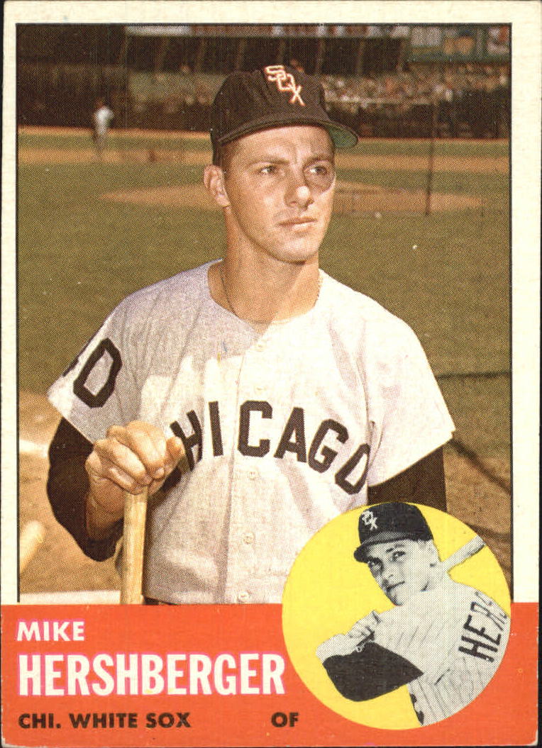 1963 Topps #254 Mike Hershberger