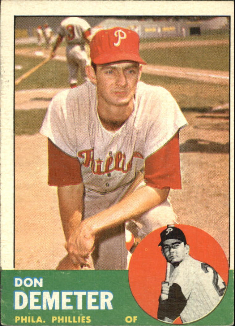 1963 Topps #268 Don Demeter