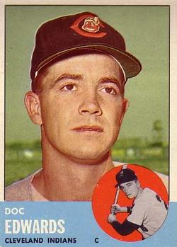 1963 Topps #296 Doc Edwards