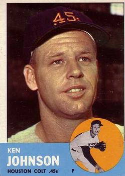 1963 Topps #352 Ken Johnson