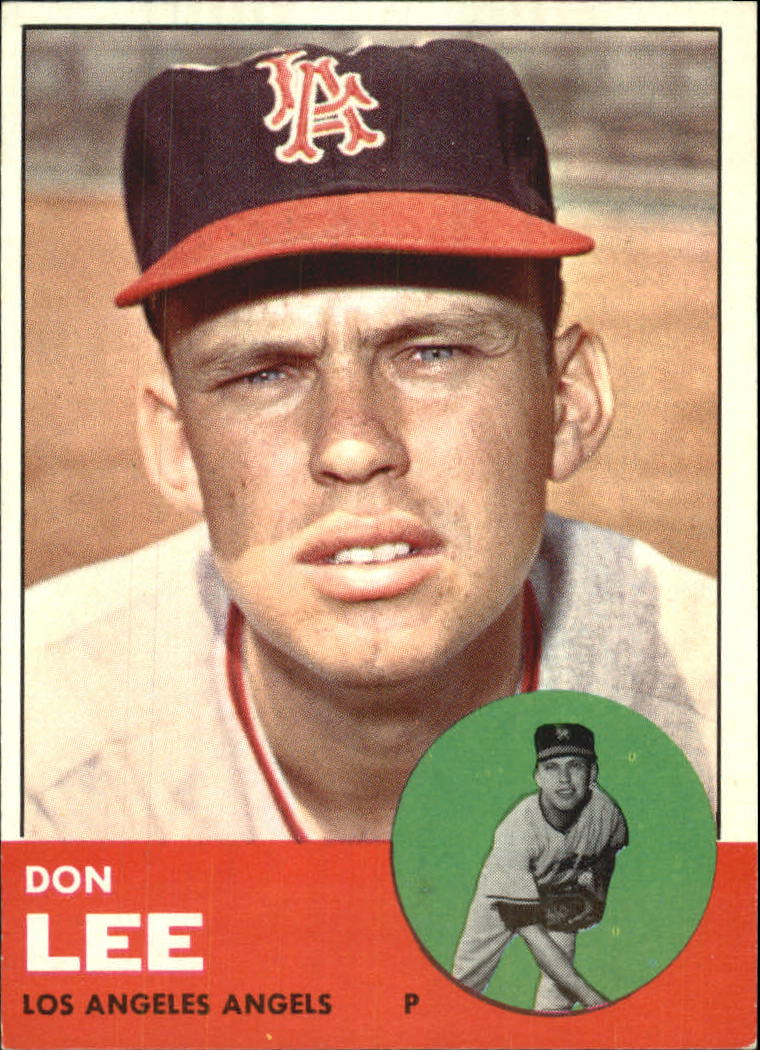 1963 Topps #372 Don Lee