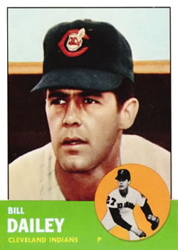 1963 Topps #391 Bill Dailey RC