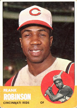 1963 Topps #400 Frank Robinson