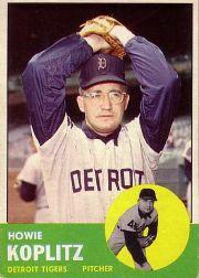 1963 Topps #406 Howie Koplitz