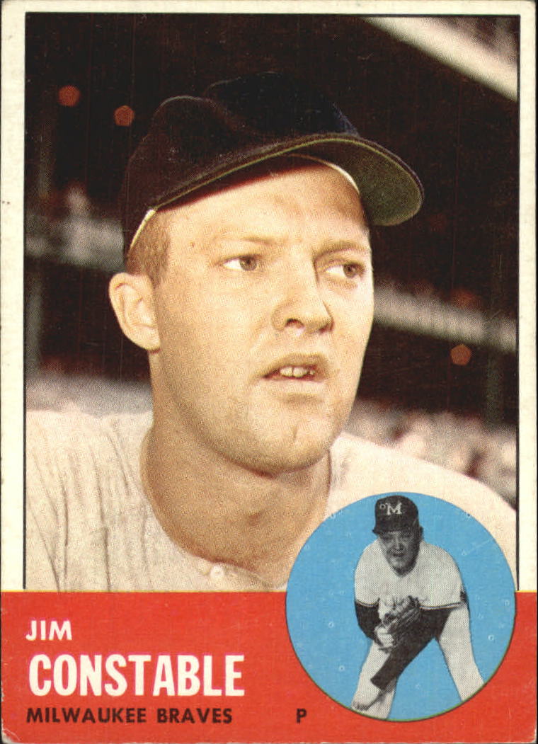 1963 Topps #411 Jim Constable