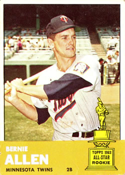 1963 Topps #427 Bernie Allen