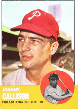1963 Topps #434 John Callison