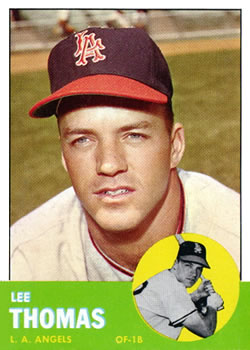 1963 Topps #441 Lee Thomas