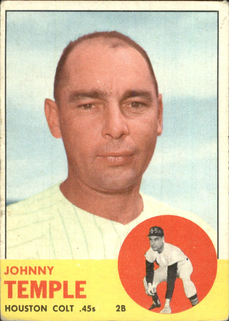 1963 Topps #576 Johnny Temple