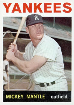 1964 Topps #50 Mickey Mantle