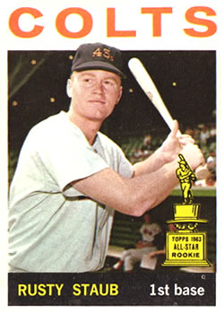 1964 Topps #109 Rusty Staub