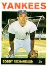 1964 Topps #190 Bobby Richardson