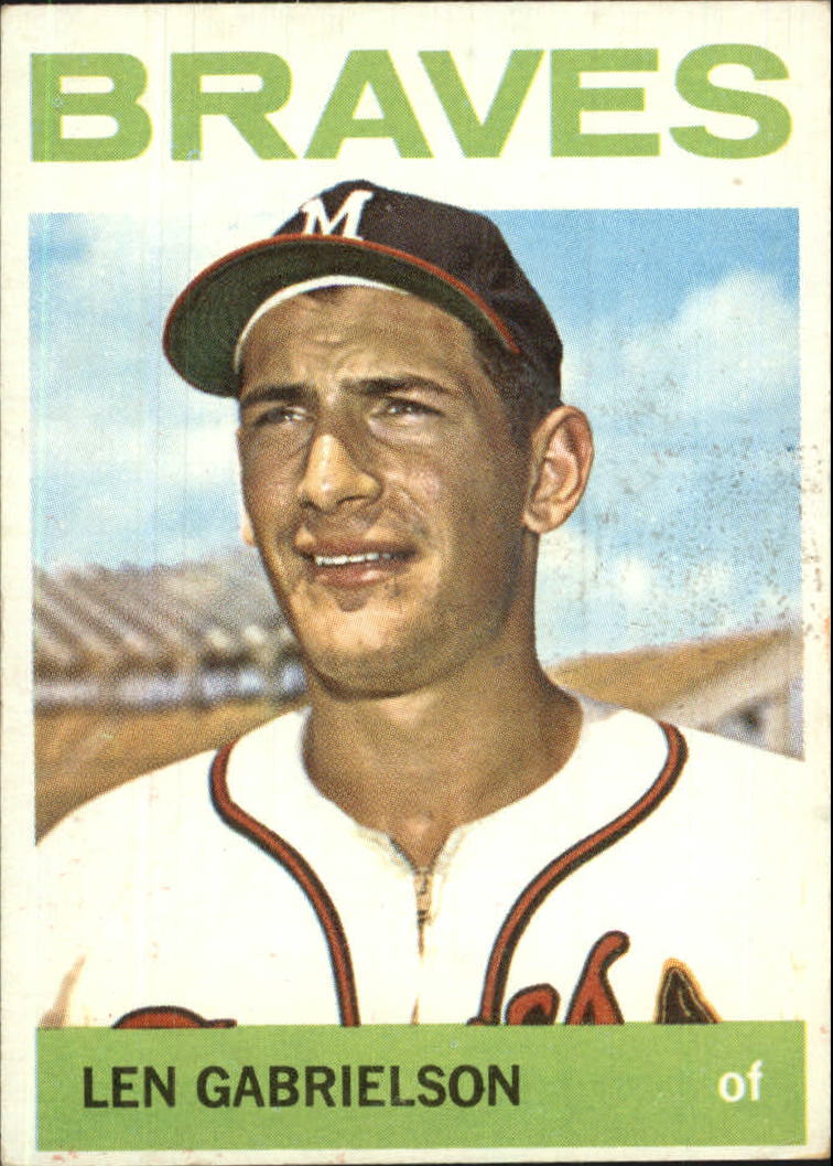 1964 Topps #198 Len Gabrielson