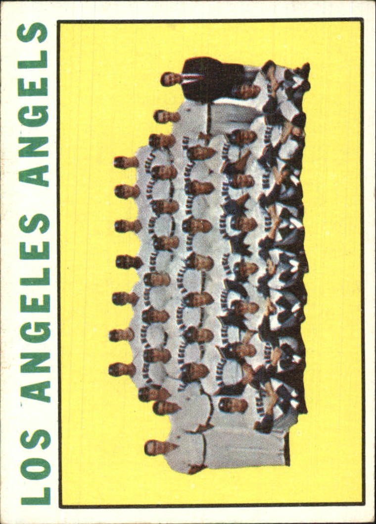 1964 Topps #213 Los Angeles Angels TC