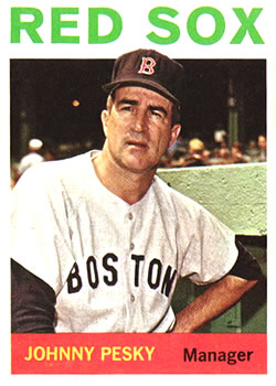 1964 Topps #248 Johnny Pesky MG