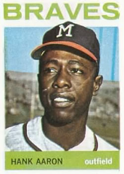 1964 Topps #300 Hank Aaron