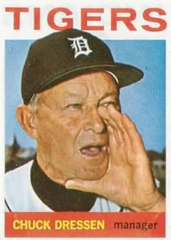 1964 Topps #443 Chuck Dressen MG