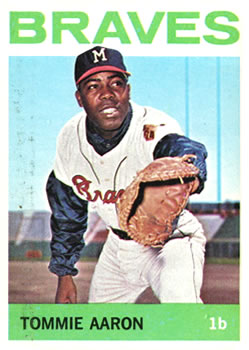 1964 Topps #454 Tommie Aaron