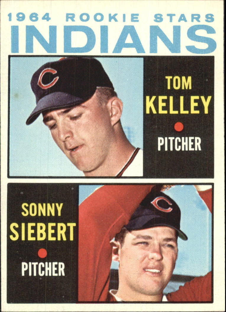 1964 Topps #552 Rookie Stars/Tom Kelley RC/Sonny Siebert RC