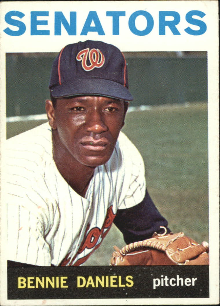 1964 Topps #587 Bennie Daniels