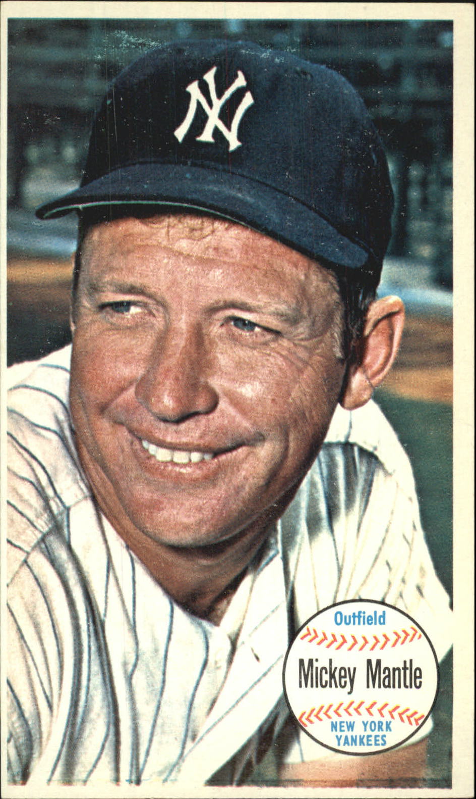 1964 Topps Giants #25 Mickey Mantle