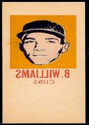 1964 Topps Tattoos Inserts #74 Billy Williams