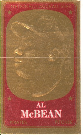1965 Topps Embossed #14 Al McBean