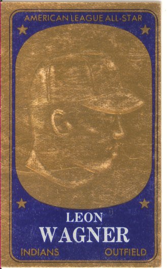 1965 Topps Embossed #31 Leon Wagner