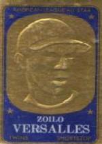 1965 Topps Embossed #33 Zoilo Versalles