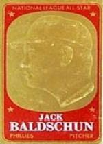 1965 Topps Embossed #34 Jack Baldschun