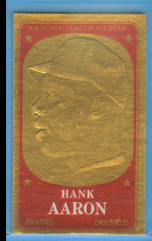 1965 Topps Embossed #59 Hank Aaron