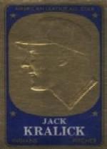 1965 Topps Embossed #72 Jack Kralick