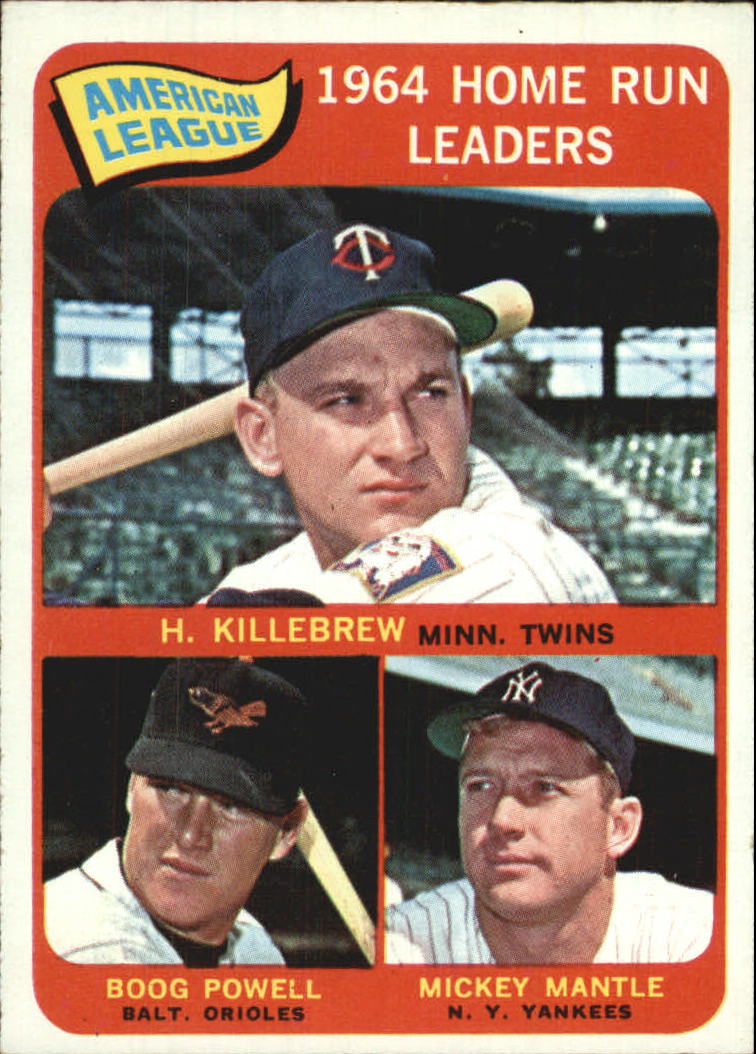 1965 O-Pee-Chee #3 Kill/Mantle/Powell LL