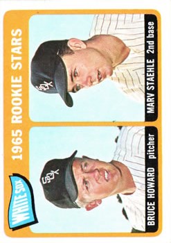 1965 Topps #41 Rookie Stars/Bruce Howard/Marv Staehle RC