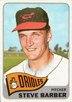 1965 Topps #113 Steve Barber