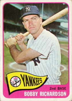 1965 Topps #115 Bobby Richardson