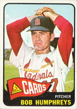 1965 Topps #154 Bob Humphreys RC
