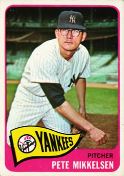 1965 Topps #177 Pete Mikkelsen